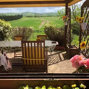 Casa Country House Girasole Crete Senesi Vakantie Huis Asciano